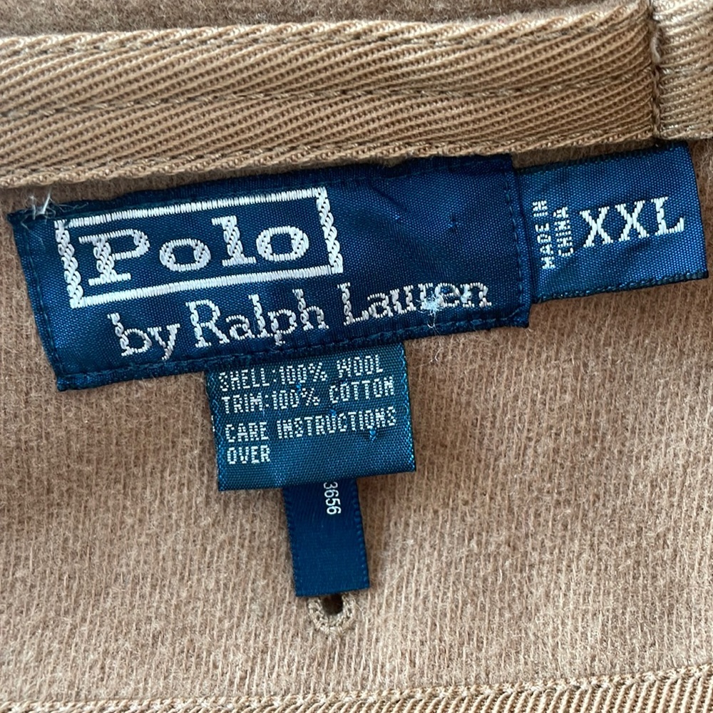 Men’s Ralph Lauren Wool Toggle Duffel Coat Size XXL
